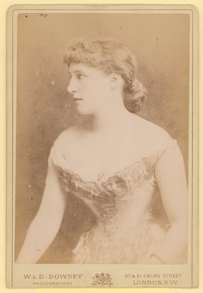 Lillie Langtry, Schauspielerin, Fotografie von English Photographer